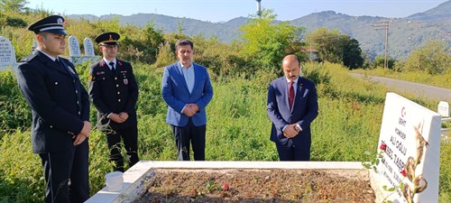 30 Ağustos Zafer Bayramı 101. Yıl Programı Kapsamında Aziz Şehitlerimizin Ziyaretleri